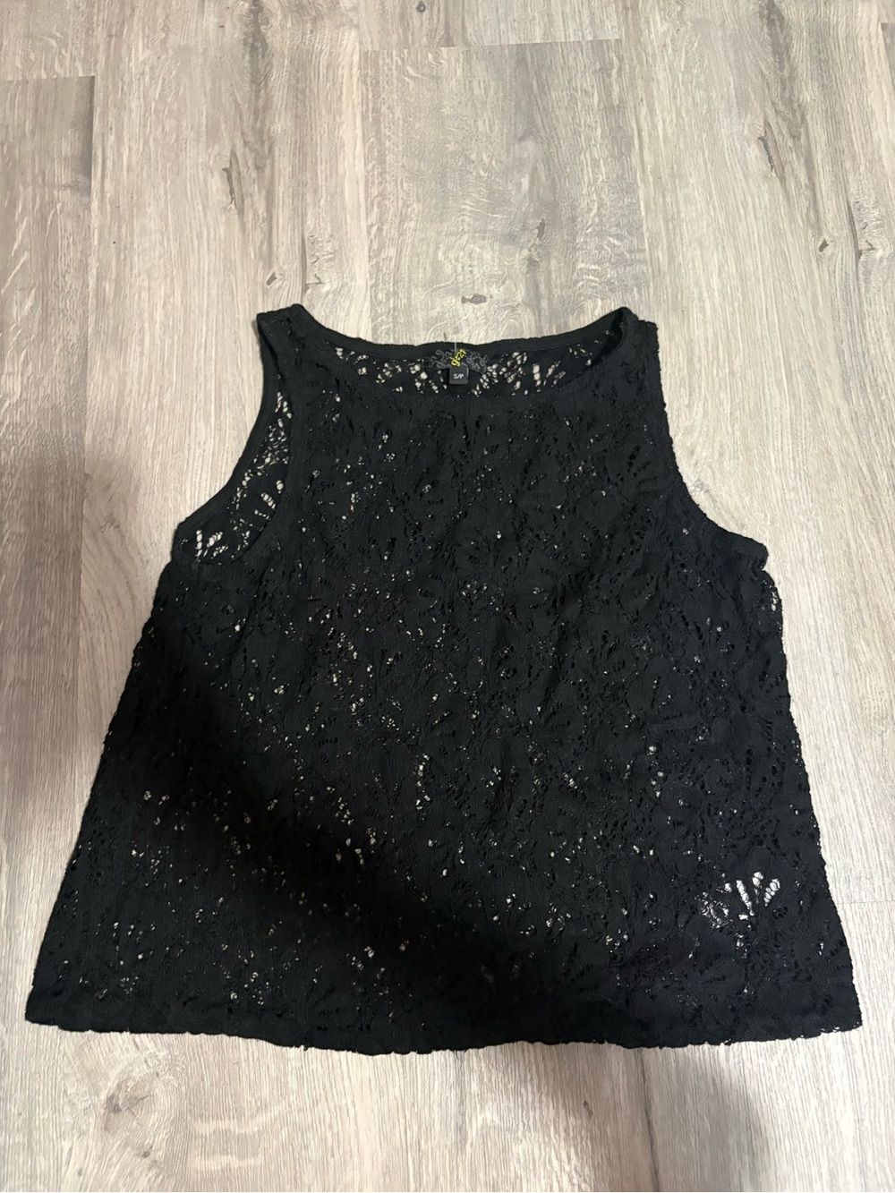 2 for $10 G21 black lace tank top size small